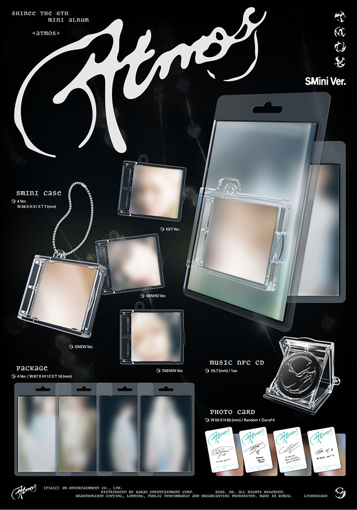 SHINEE - ATMOS 6th Mini Album SMINI Ver