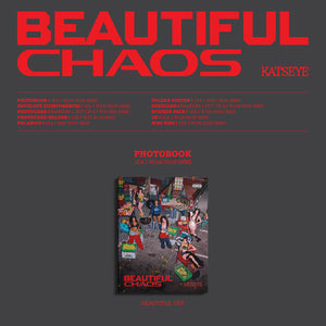 KATSEYE - BEAUTIFUL CHAOS 2nd EP Album Photobook Ver