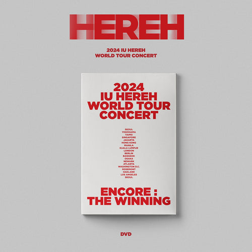 IU- 2024 WORLD TOUR CONCERT HEREH DVD