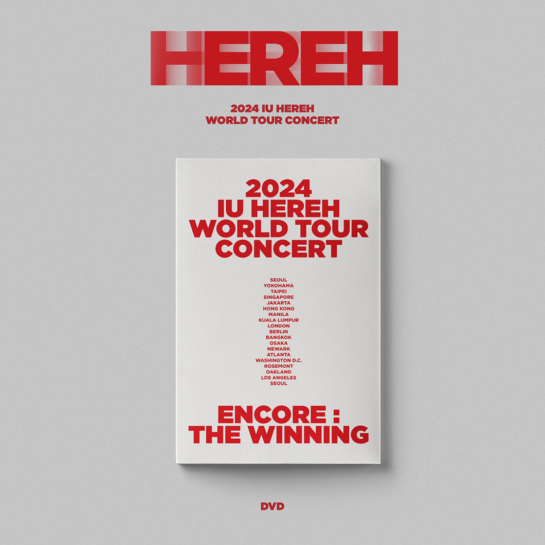 IU- 2024 WORLD TOUR CONCERT HEREH DVD