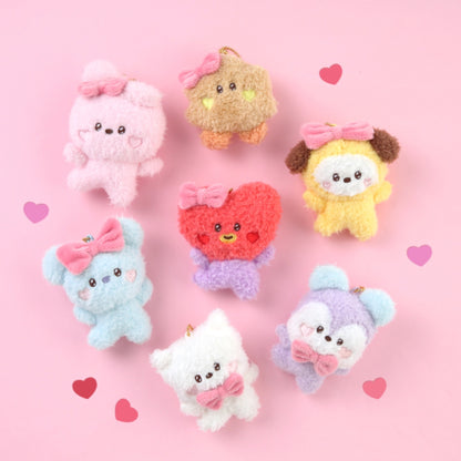 BT21 Minini Official Doll Keyring Lovely Version
