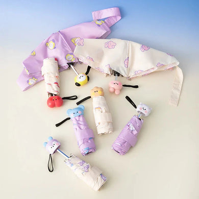 BT21 mini minini Official Rainy Day Umbrella