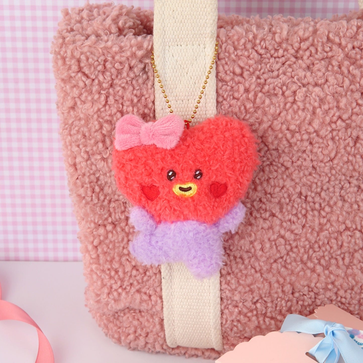 BT21 Minini Official Doll Keyring Lovely Version