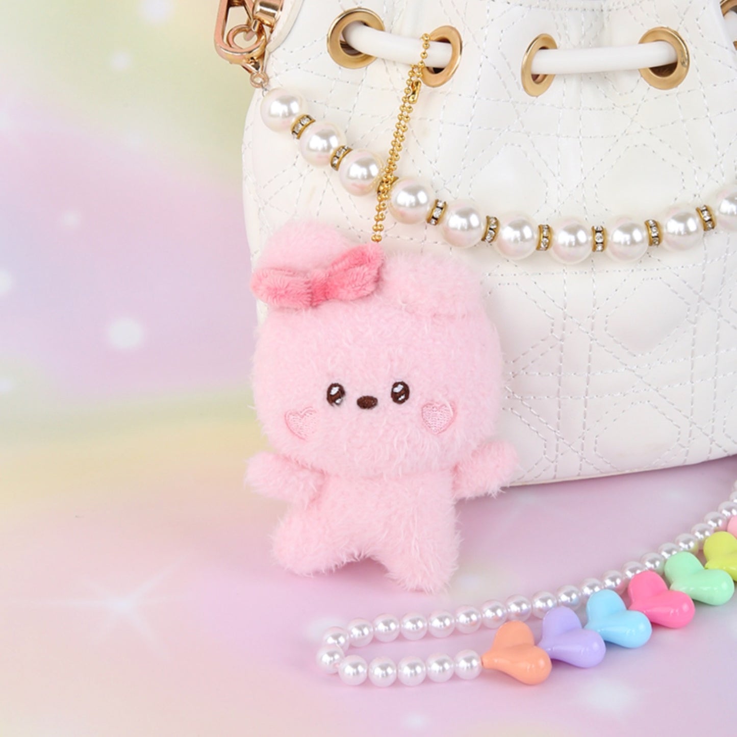 BT21 Minini Official Doll Keyring Lovely Version