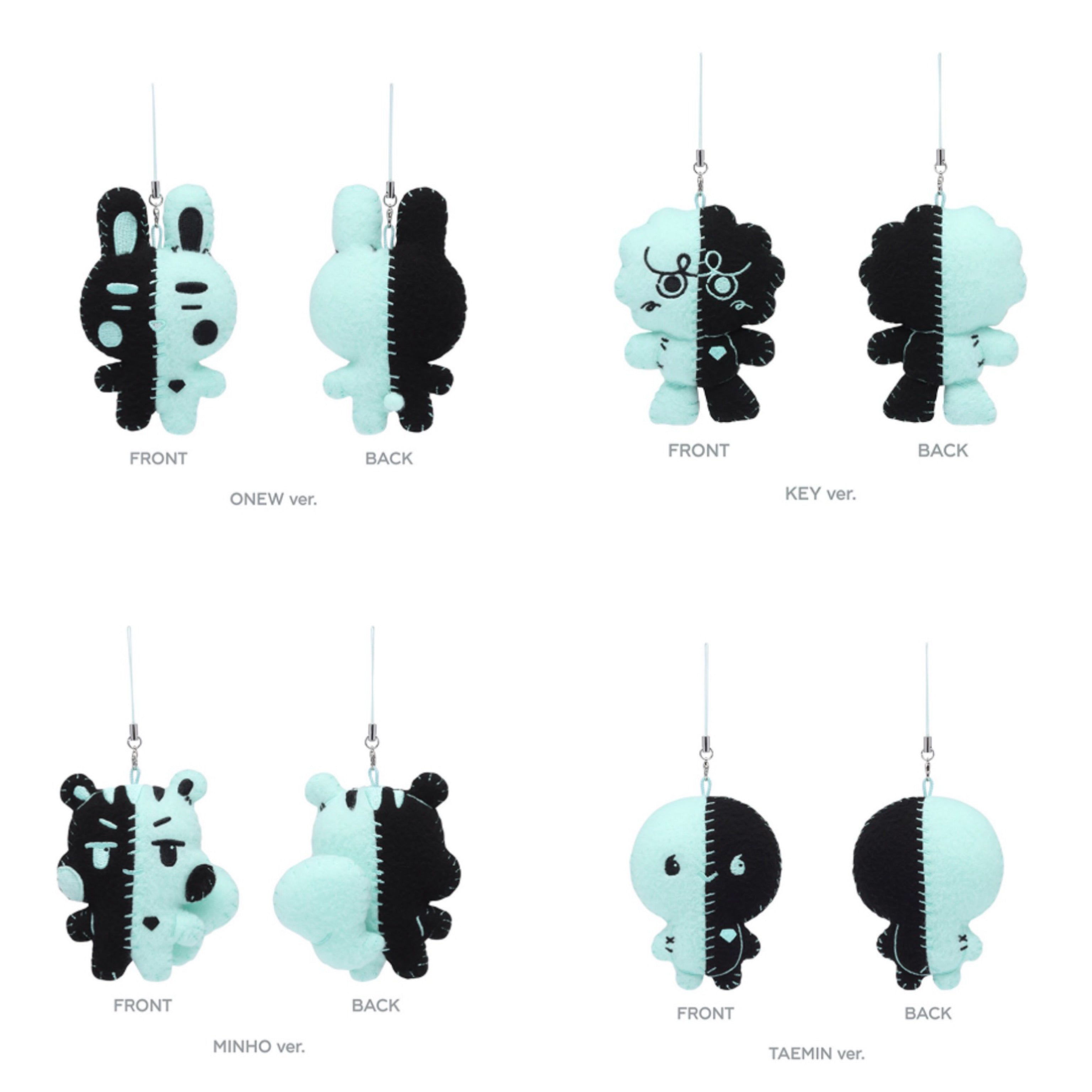 ONEW 2026 SHINee WORLD VIII キーホルダーセット SHINee WORLD VIII THE INVERT Official MD (Pre-Order AUGUST 2026