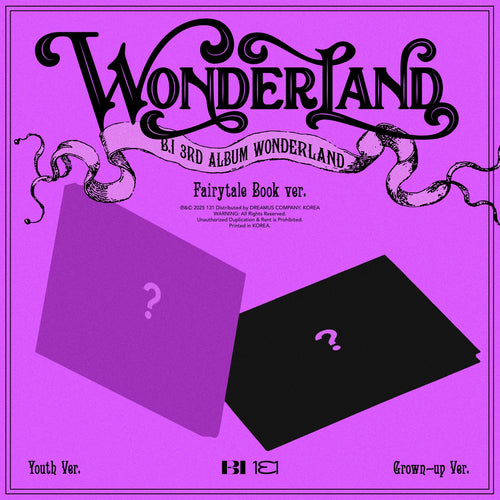 IKON B.I - WONDERLAND 3rd Album FAIRY TALE Ver.