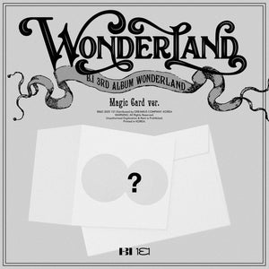IKON B.I - WONDERLAND 3rd Album MAGIC CARD Ver.
