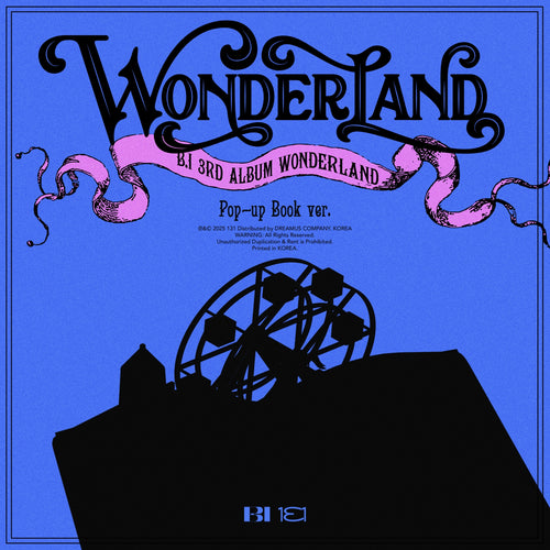IKON B.I - WONDERLAND 3rd Album POP-UP BOOK Ver.