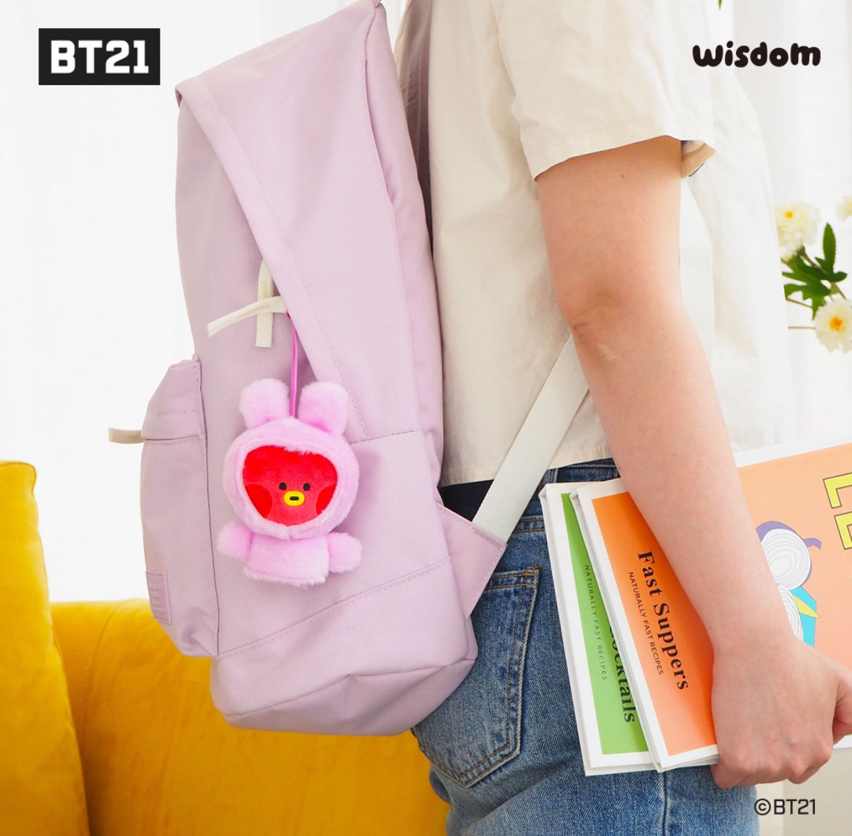 BT21 Minini Official Finger Puppet Keyring