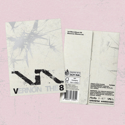 SEVENTEEN VERNON - V8 1st Mini Album WEVERSE Ver