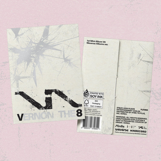 SEVENTEEN VERNON - V8 1st Mini Album WEVERSE Ver