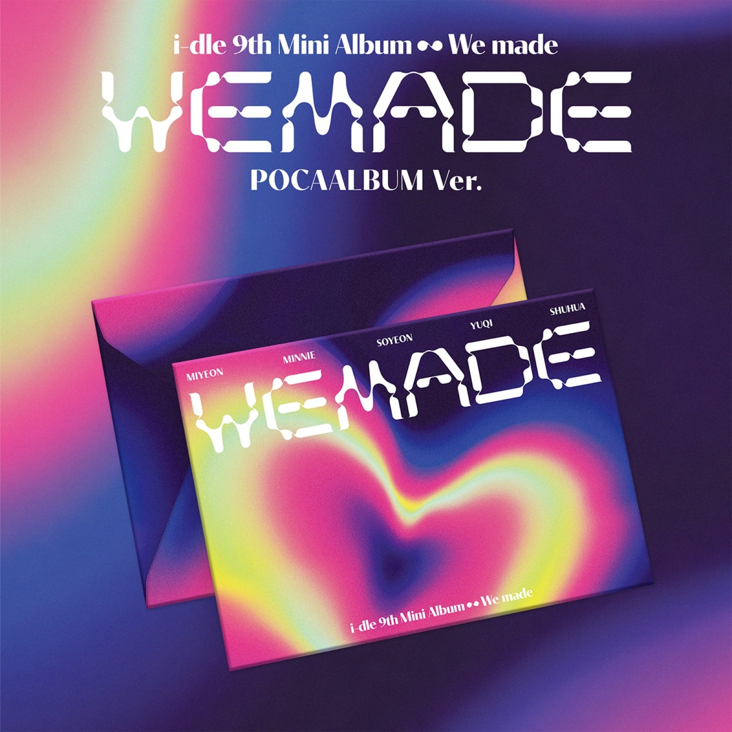 I-DLE WE MADE 9th Mini Album POCA Ver