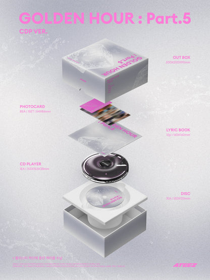 ATEEZ - GOLDEN HOUR : PART 5 CDP Ver
