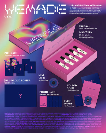 I-DLE WE MADE 9th Mini Album C Ver
