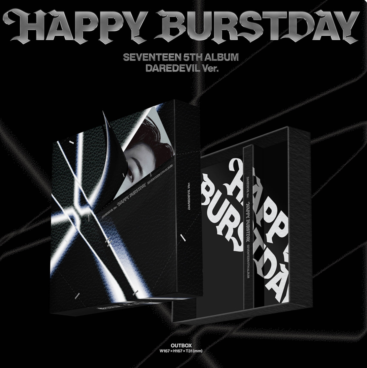 SEVENTEEN - HAPPY BURSTDAY Daredevil Version (Can Choose Ver)