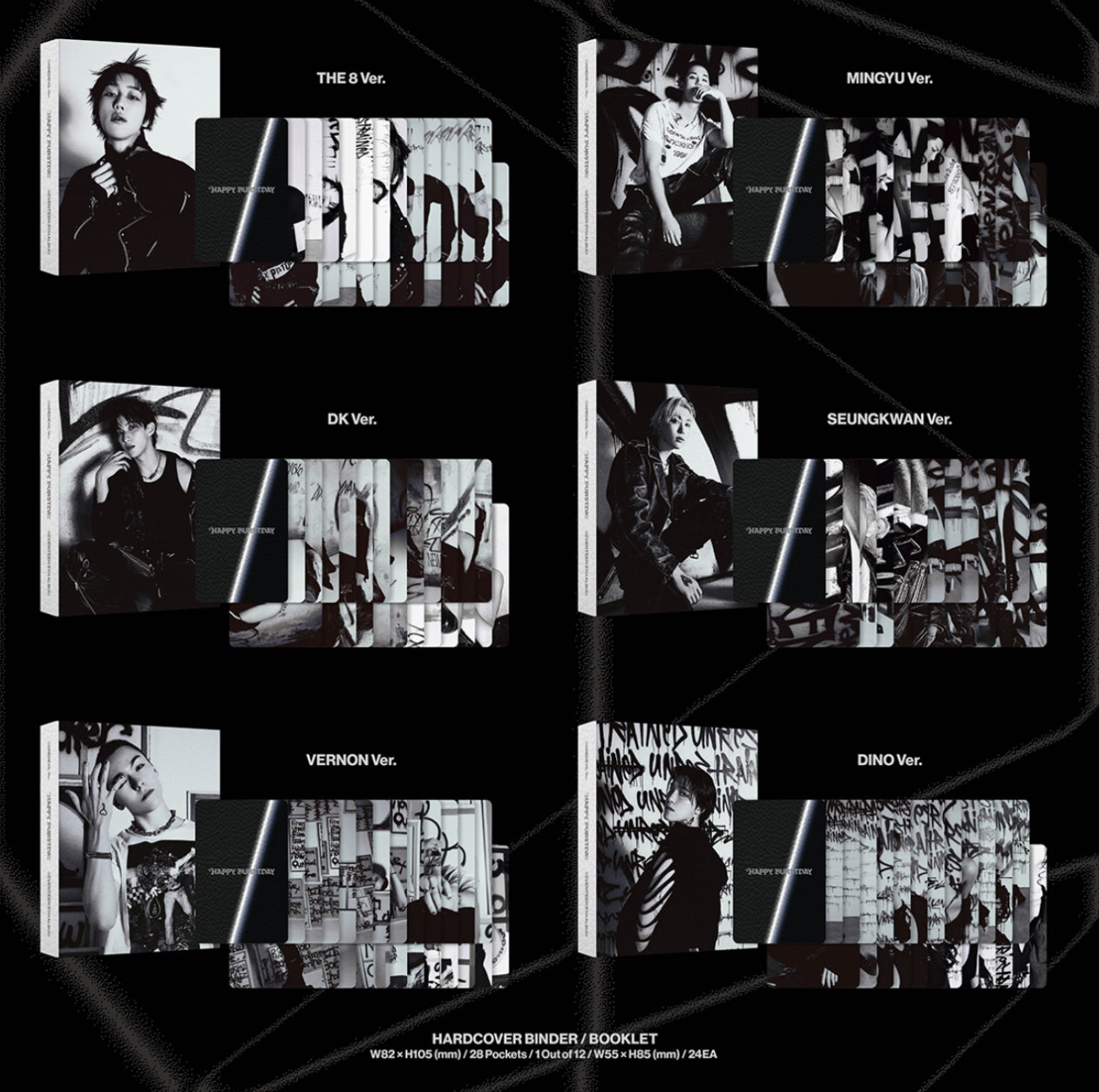 SEVENTEEN - HAPPY BURSTDAY Daredevil Version (Can Choose Ver)