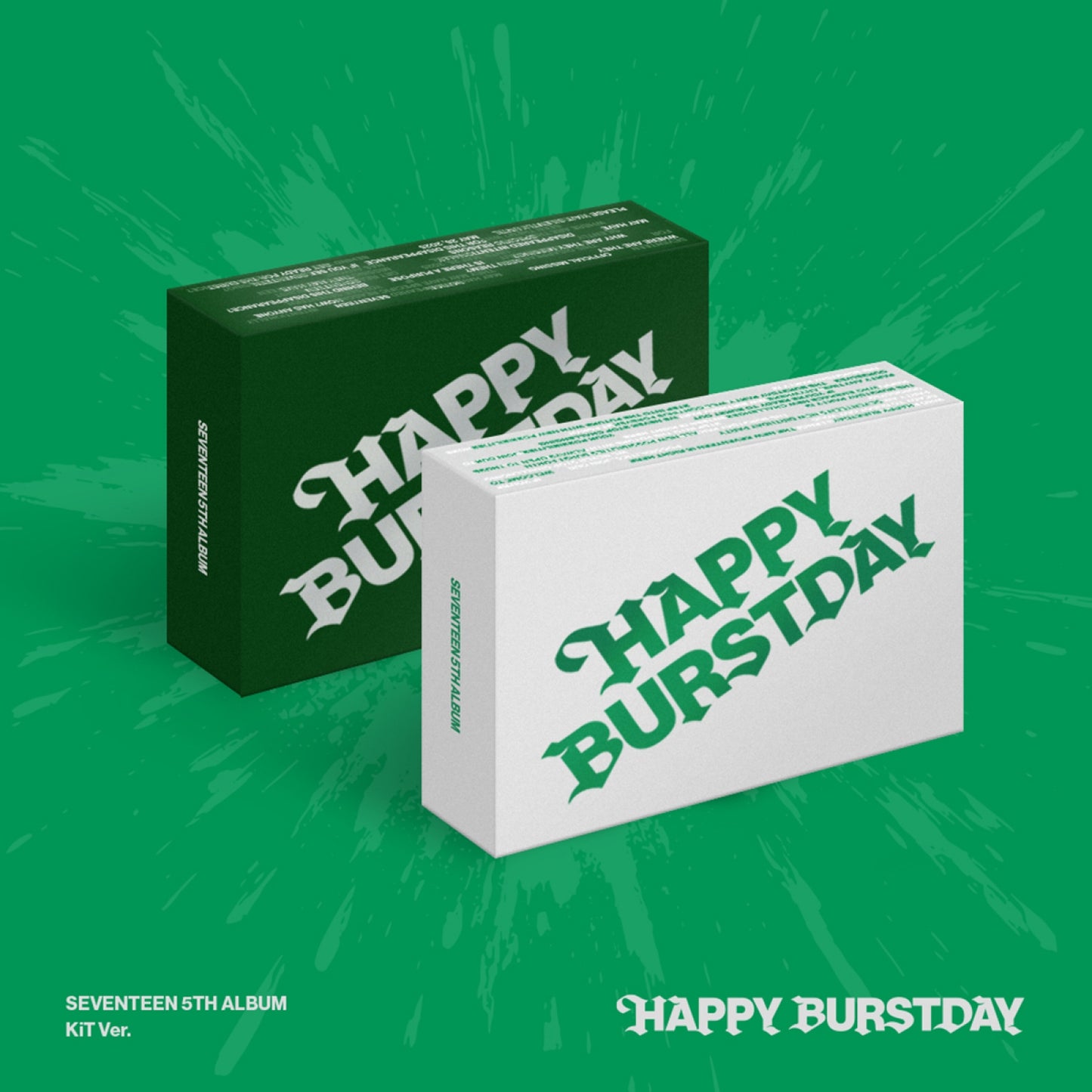 SEVENTEEN - HAPPY BURSTDAY 5th Album KiT Ver