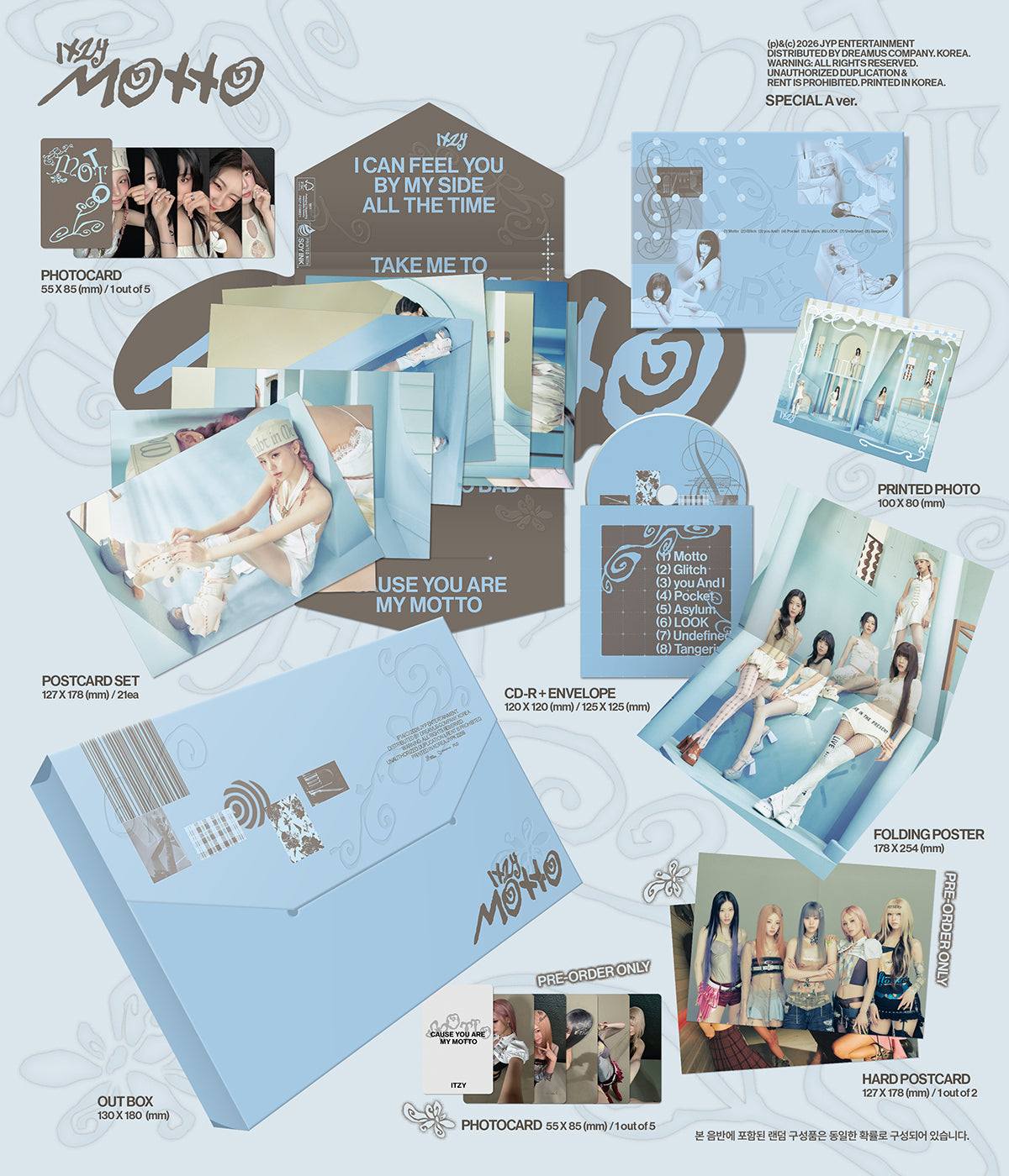 ITZY - MOTTO 12th Mini Album SPECIAL Ver