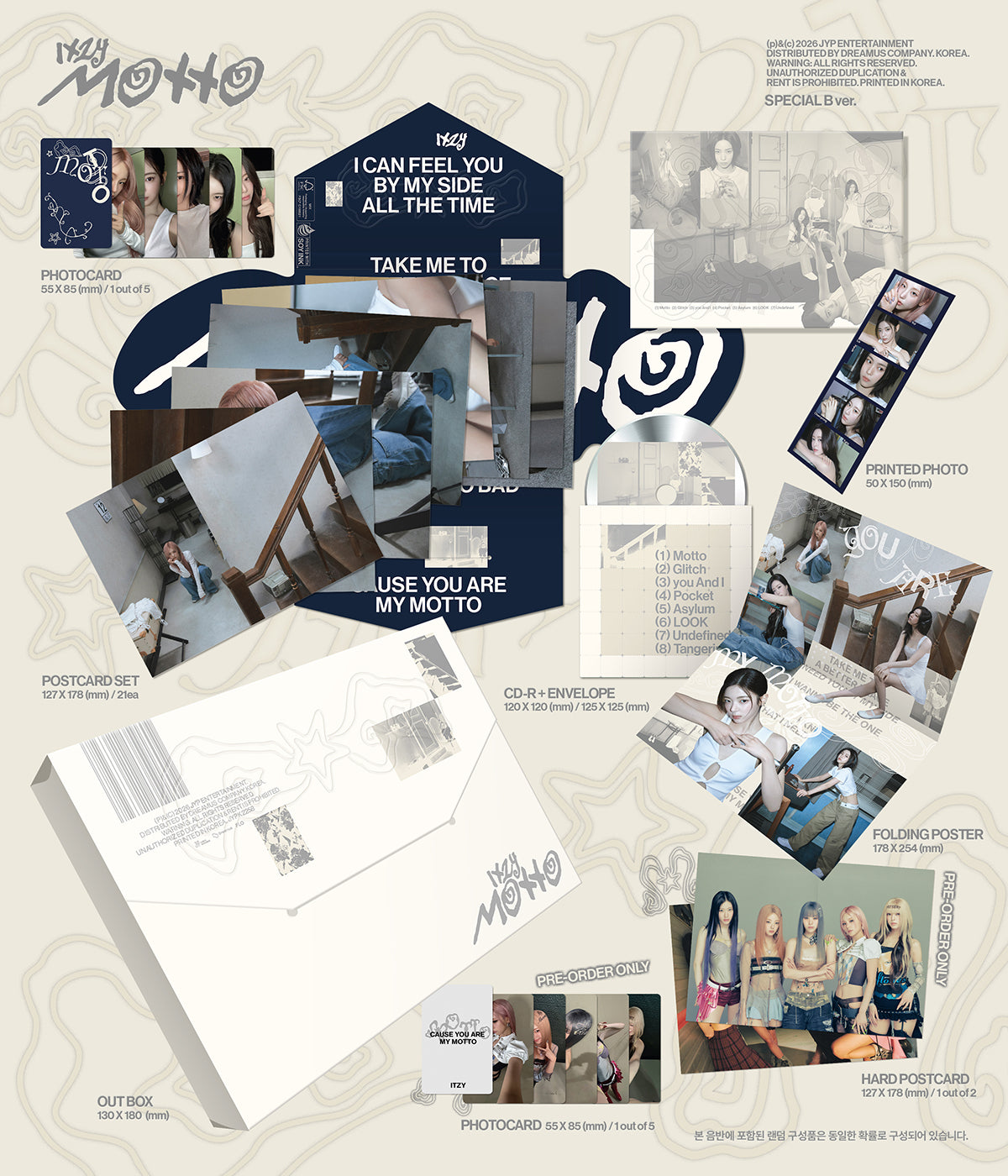 ITZY - MOTTO 12th Mini Album SPECIAL Ver