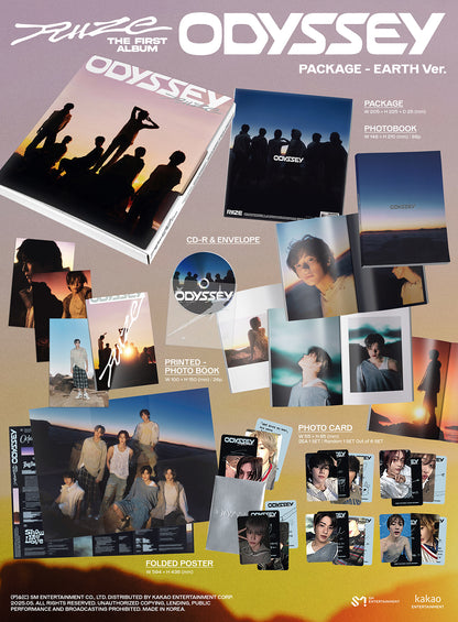 RIIZE - ODYSSEY 1st Album PACKAGE Ver