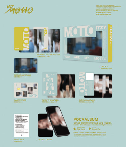 ITZY - MOTTO 12th Mini Album POCA Ver