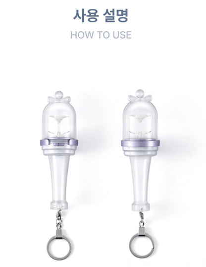 ILLIT Official Light Stick Keyring