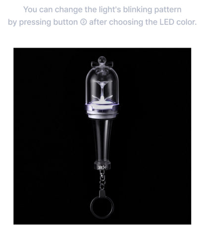 ILLIT Official Light Stick Keyring