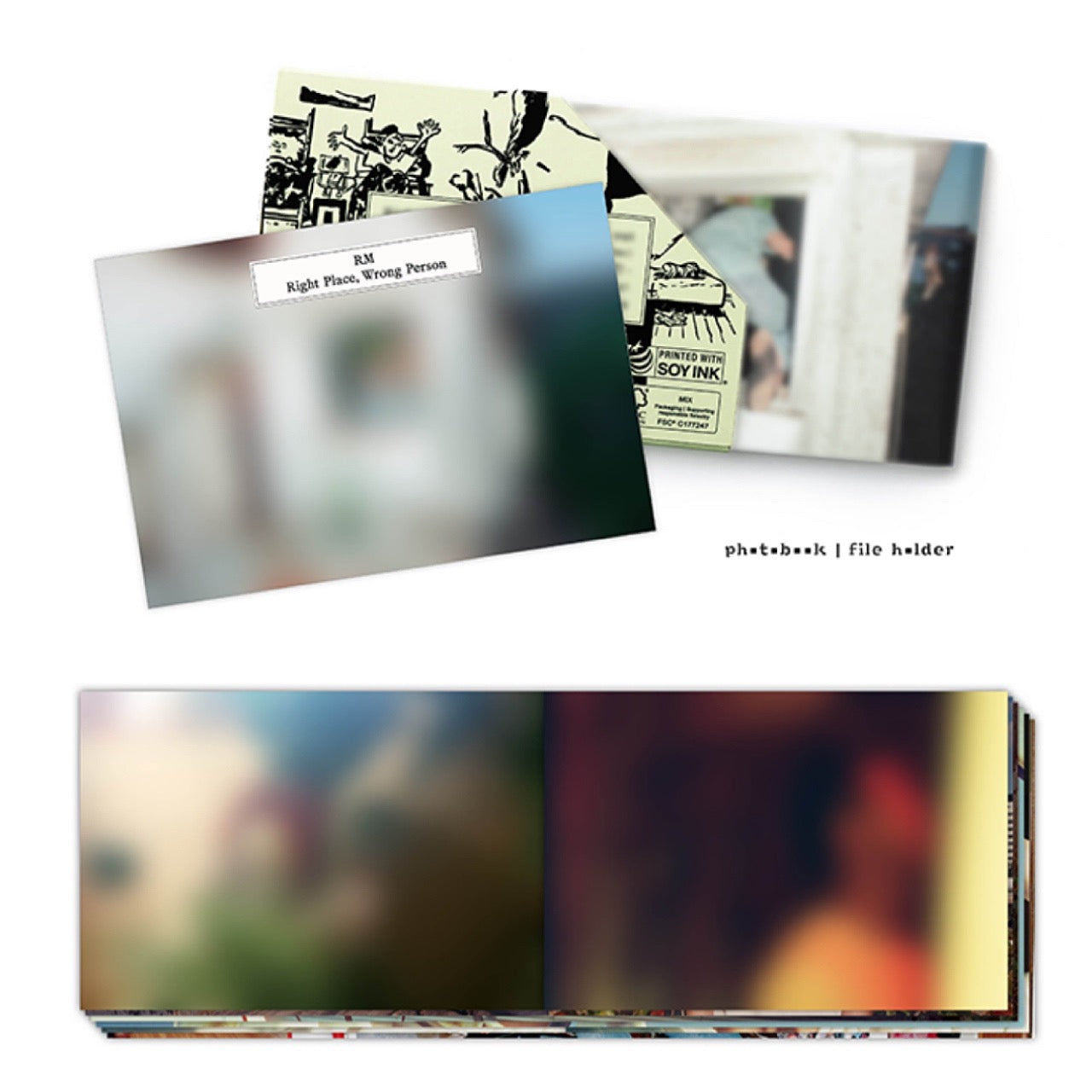 BTS RM - Right Place, Wrong Person 2nd Solo Album Weverse Albums