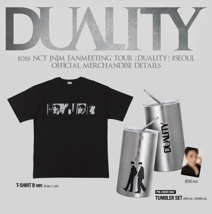 NCT JNJM 2026 Fanmeeting Tour DUALITY Official Merch (Pre-Order MID AUGUST 2026)
