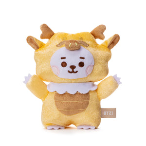 BT21 Baby JAPAN Official Gold Dragon Plush Doll 20cm