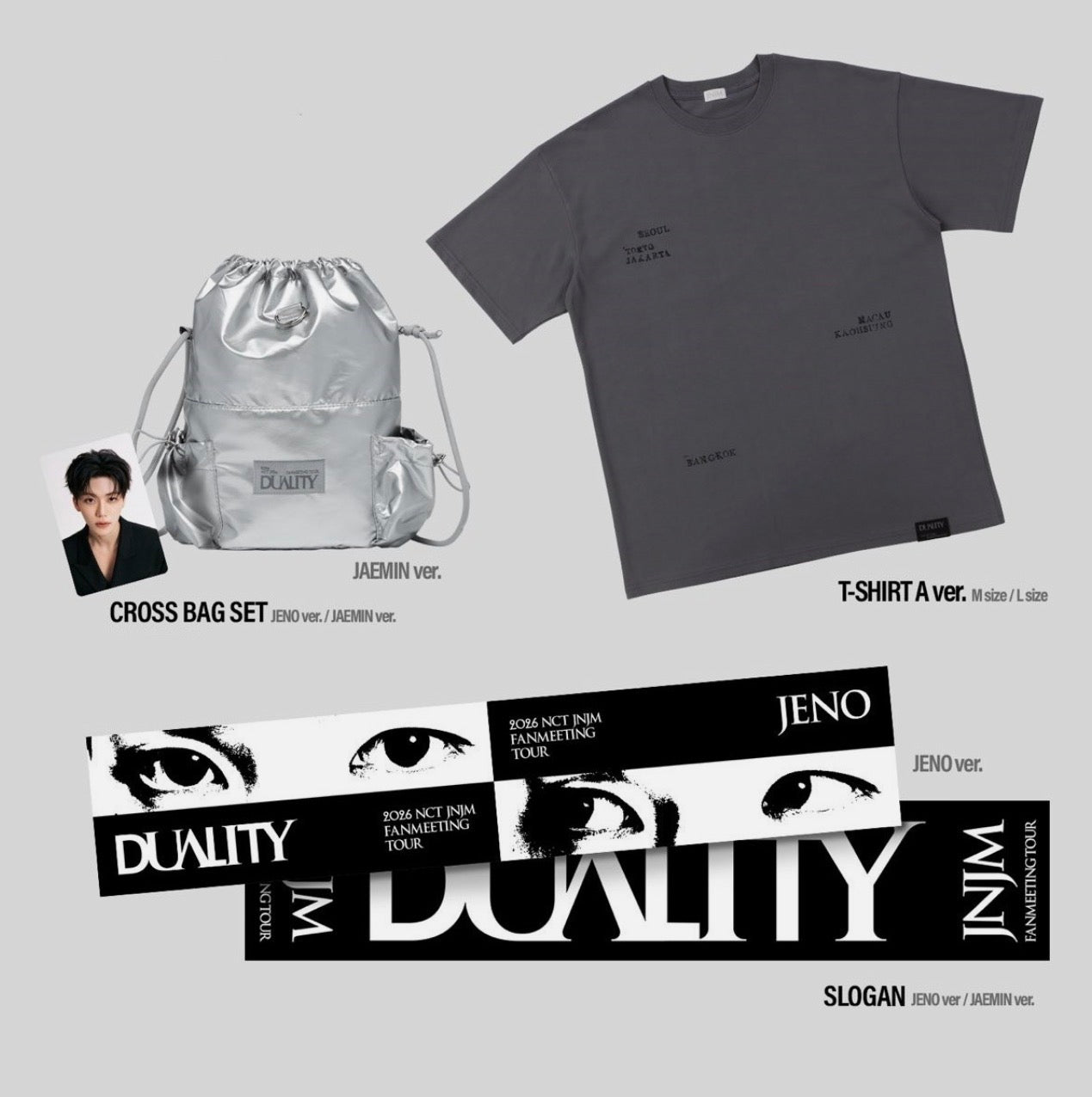 NCT JNJM 2026 Fanmeeting Tour DUALITY Official Merch (Pre-Order
