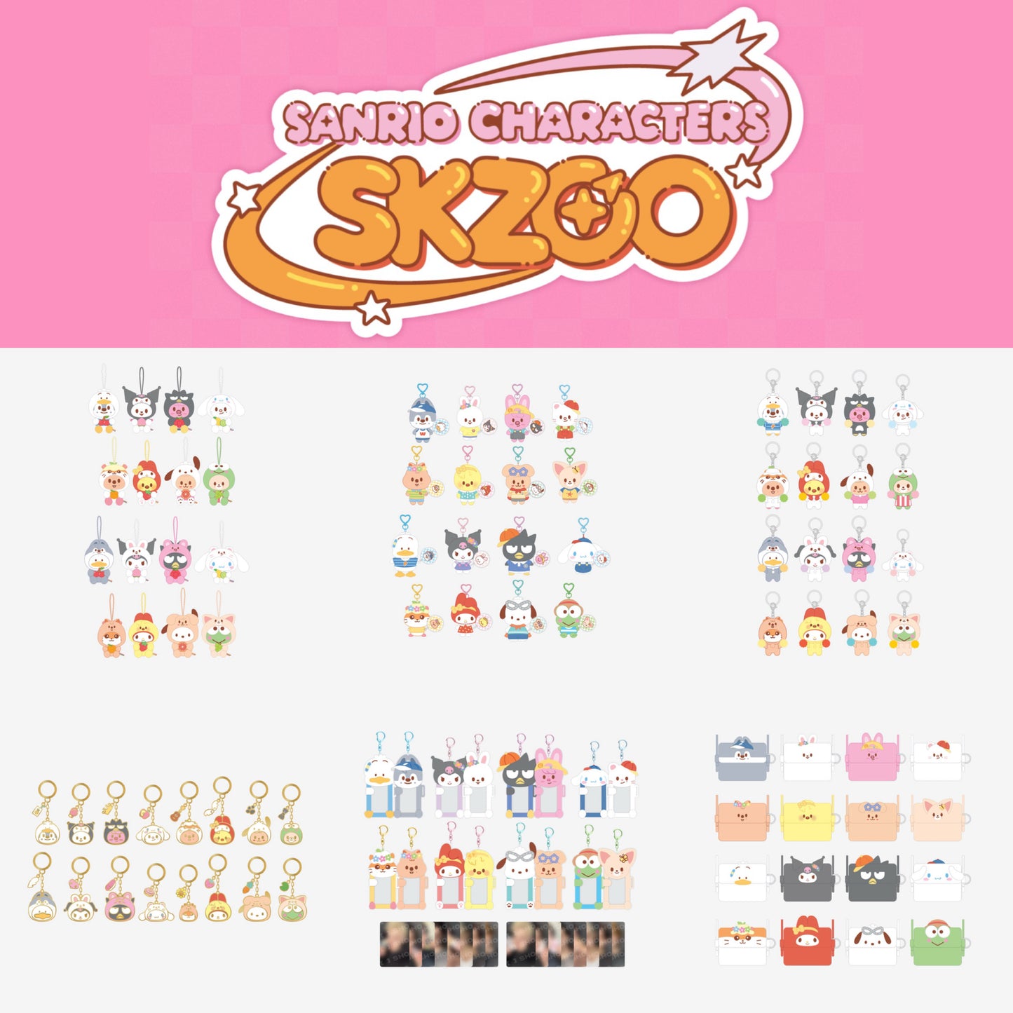 Stray Kids SKZOO X SANRIO Characters Official MD (Pre-Order MID OCTOBER 2026)