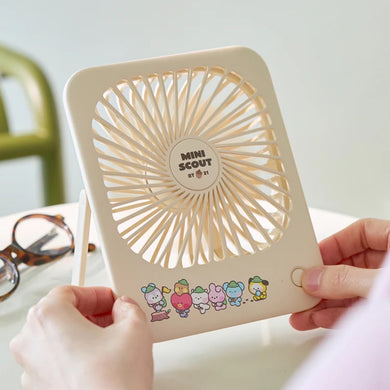 BT21 Official minini Scout Desk Fan