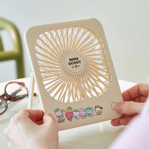 BT21 Official minini Scout Desk Fan