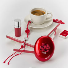 TIRTIR x BTS THE CITY BUSAN ICONIC RED DUO Set (Cushion + Lip Oil + Norigae Keyring)