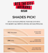 TIRTIR x BTS THE CITY BUSAN ICONIC RED DUO Set (Cushion + Lip Oil + Norigae Keyring)