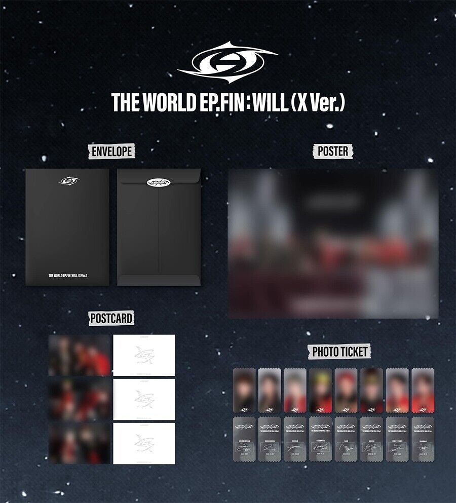 ATEEZ - THE WORLD EP.FIN : WILL Vinyl X Version – K-STAR