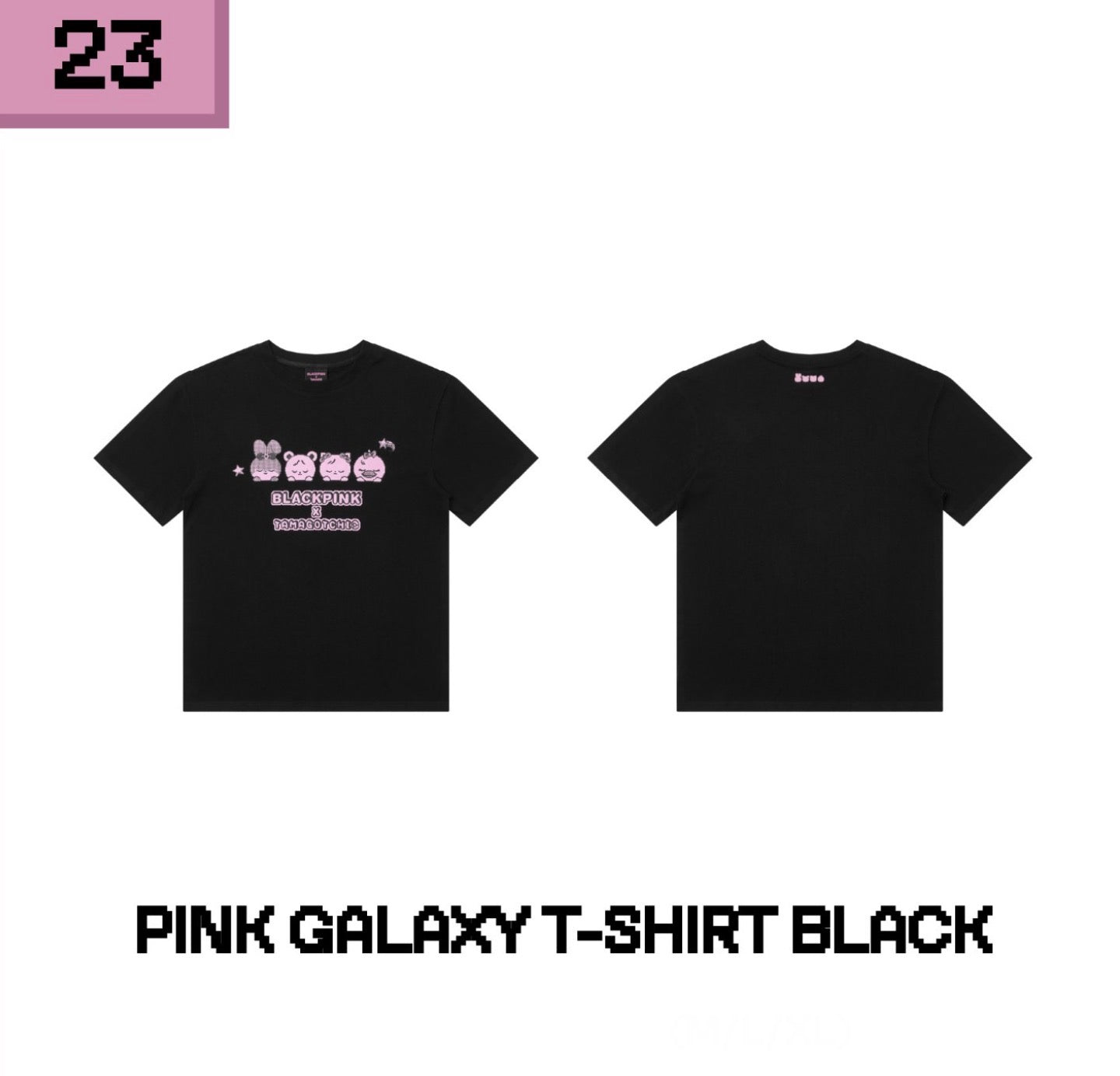 BLACKPINK × TAMAGOTCHI Seoul Pop Up Store Official Merch