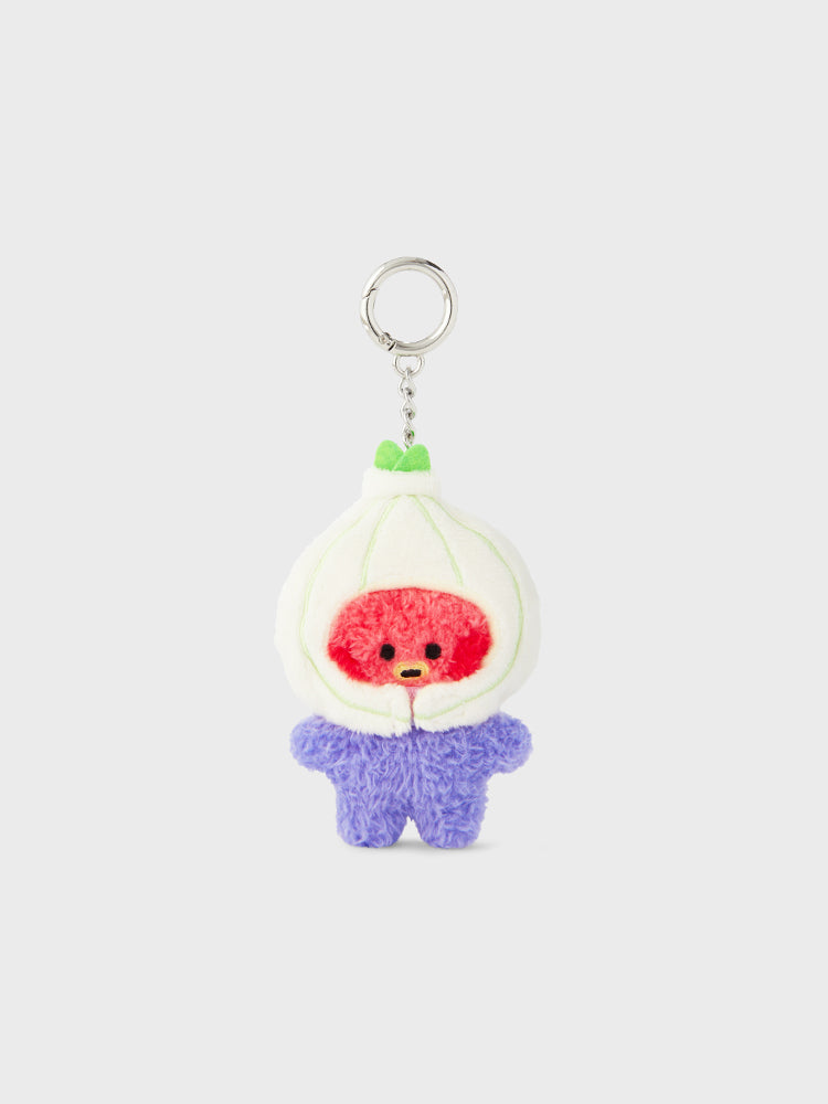 BT21 Mini Minini Official VEGGIE Doll Keyring