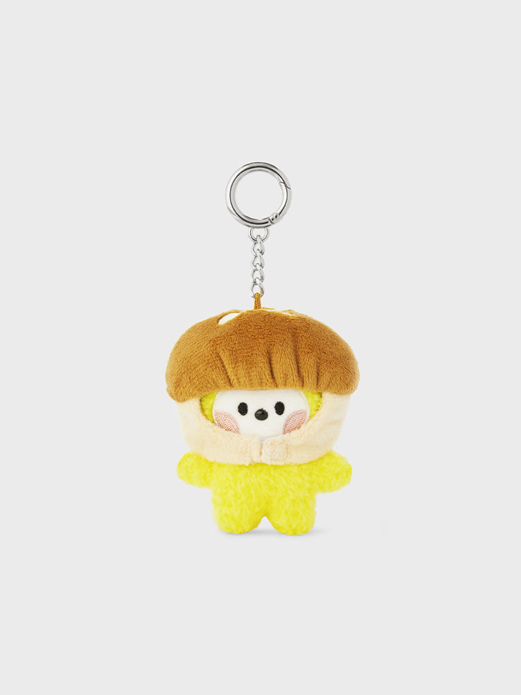 BT21 Mini Minini Official VEGGIE Doll Keyring
