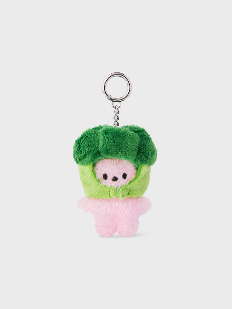 BT21 Mini Minini Official VEGGIE Doll Keyring