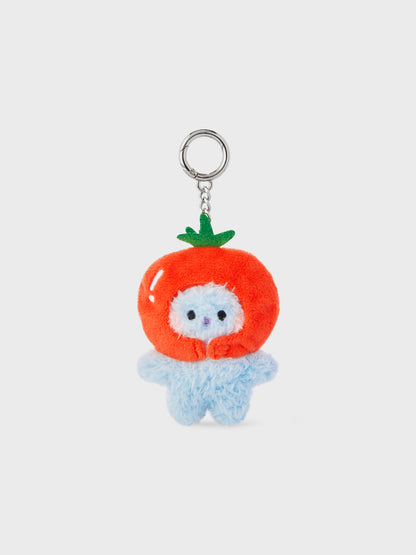 BT21 Mini Minini Official VEGGIE Doll Keyring