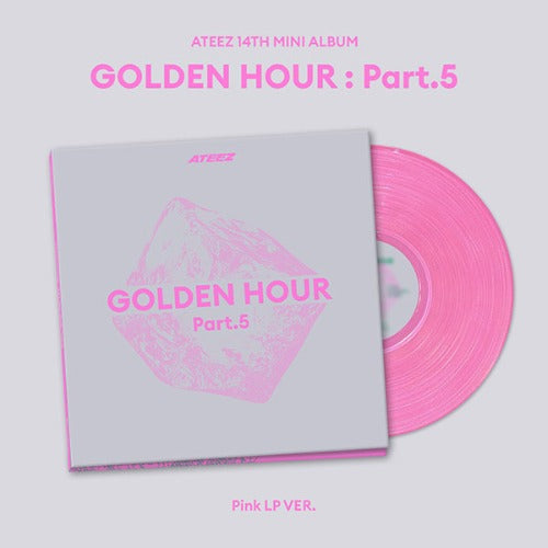 ATEEZ - GOLDEN HOUR : PART 5 PINK LP Ver – K-STAR
