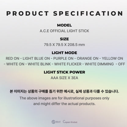 A.C.E Official Light Stick
