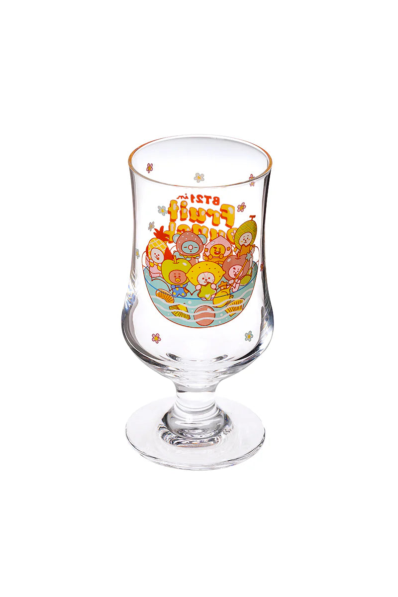 BT21 JAPAN Official Fruit Punch MD Glass/Cup/Bowl/Spoon