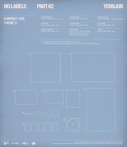 TXT YEONJUN - NO LABELS PART 02 Compact Ver