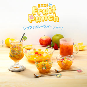BT21 JAPAN Official Fruit Punch MD Glass/Cup/Bowl/Spoon