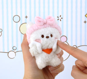 BT21 Minini Official Plush Keyring Bath Time Version