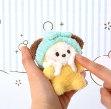 BT21 Minini Official Plush Keyring Bath Time Version