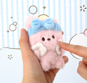 BT21 Minini Official Plush Keyring Bath Time Version